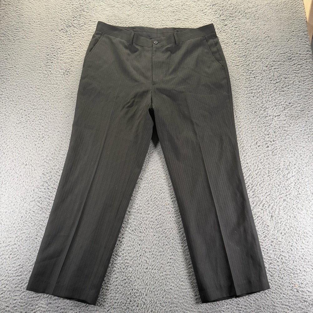 Perry Ellis Portfolio Pant Men 36x29 Gray Dress Straight Business Classic Formal
